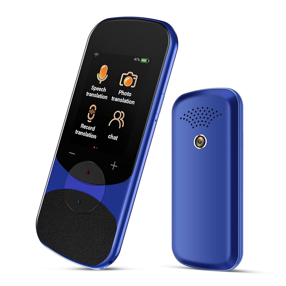 旅行用家電 VORMOR AI Translator vormor Language Translator Device Two Way Instant Translator